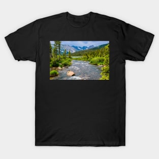 Long Lake and The Continental Divide T-Shirt